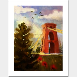 Clifton Suspension Bridge Posters and Art